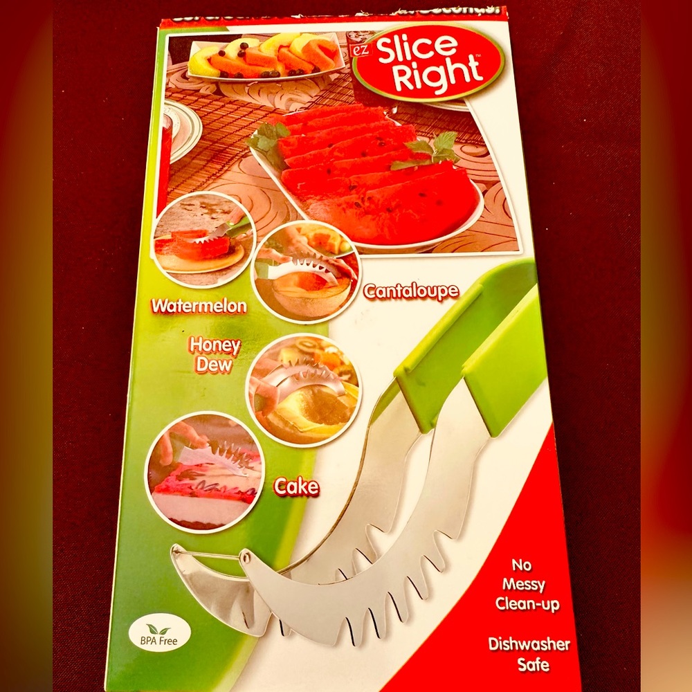 Slice Right - for fruits,cakes etc. As seen on TV